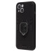 Чехол-накладка противоударный для Apple iPhone 13 (черный) SGP001