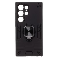 Чехол-накладка противоударный для Samsung S928B Galaxy S24 Ultra (черный) SGP001