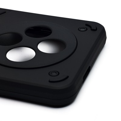 Чехол-накладка противоударный для Tecno Spark 30 4G (черный) SGP001