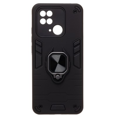 Чехол-накладка противоударный для Xiaomi mi 10C (черный) SGP001