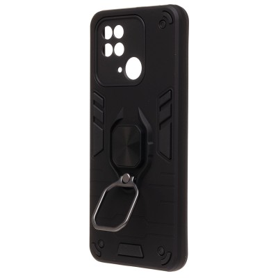 Чехол-накладка противоударный для Xiaomi mi 10C (черный) SGP001