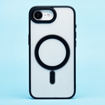 Чехол-накладка для Apple iPhone 16e (черный) SM004 SafeMag