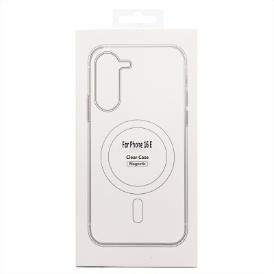 Чехол-накладка для Apple iPhone 16e (черный) SM004 SafeMag