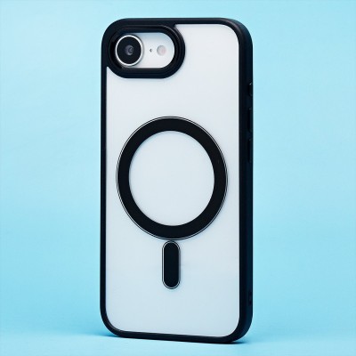 Чехол-накладка для Apple iPhone 16e (черный) SM004 SafeMag