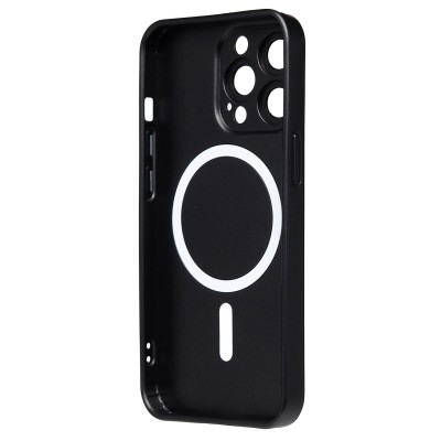 Чехол-накладка для Apple iPhone 13 Pro (черный) SM020 Matte SafeMag