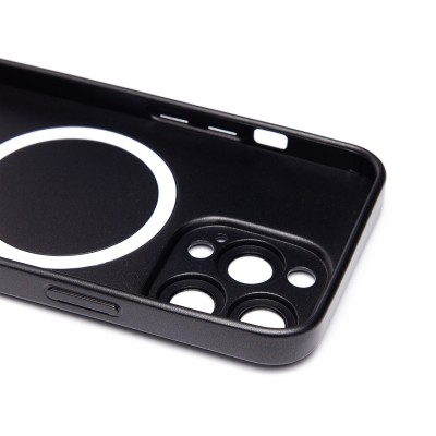 Чехол-накладка для Apple iPhone 13 Pro (черный) SM020 Matte SafeMag