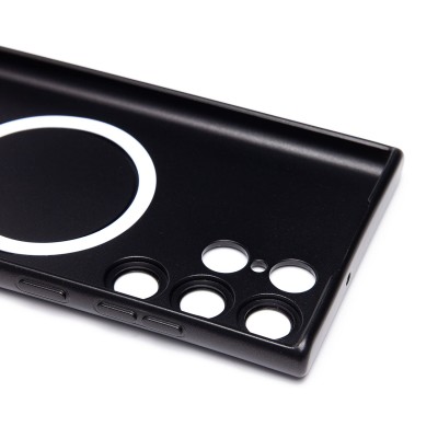 Чехол-накладка для Samsung S9080 Galaxy S22 Ultra (черный) SM020 Matte SafeMag Чехол-накладка для Samsung S9080 Galaxy S22 Ultra (черный) SM020 Matte SafeMag