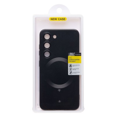 Чехол-накладка для Samsung S911B Galaxy S23 (черный) SM020 Matte SafeMag Чехол-накладка для Samsung S911B Galaxy S23 (черный) SM020 Matte SafeMag