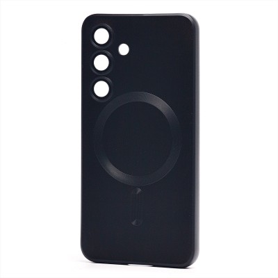 Чехол-накладка для Samsung S921B Galaxy S24 (черный) SM020 Matte SafeMag
