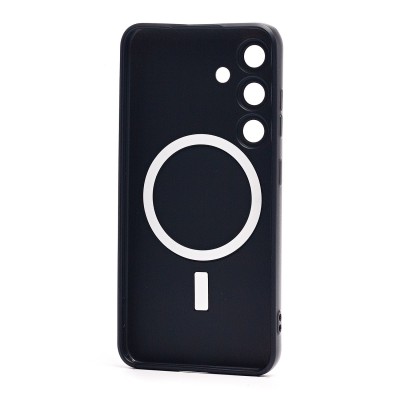 Чехол-накладка для Samsung S921B Galaxy S24 (черный) SM020 Matte SafeMag