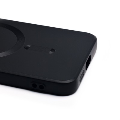 Чехол-накладка для Samsung S921B Galaxy S24 (черный) SM020 Matte SafeMag