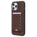 Чехол-накладка c картхолдером для Apple iPhone 13 Pro Max (кофейный) SM022 SafeMag