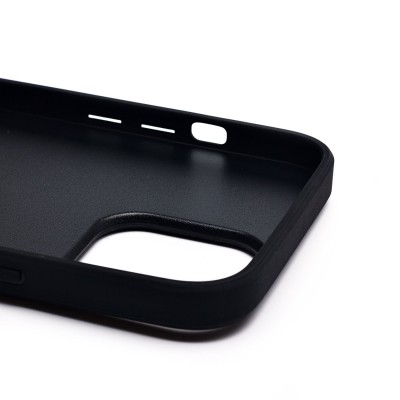Чехол-накладка c картхолдером для Apple iPhone 13 Pro Max (кофейный) SM022 SafeMag