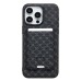 Чехол-накладка c картхолдером для Apple iPhone 15 Pro Max (черный) SM022 SafeMag