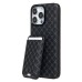 Чехол-накладка c картхолдером для Apple iPhone 15 Pro Max (черный) SM022 SafeMag