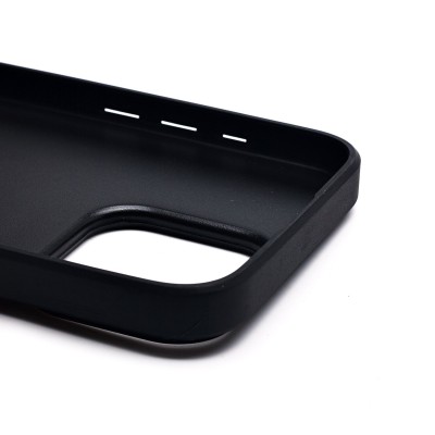 Чехол-накладка c картхолдером для Apple iPhone 15 Pro Max (черный) SM022 SafeMag