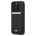 Чехол-накладка c картхолдером для Apple iPhone 16 Pro (черный) SM022 SafeMag