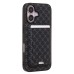 Чехол-накладка c картхолдером для Apple iPhone 16 (черный) SM022 SafeMag
