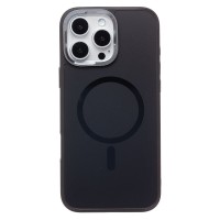 Чехол-накладка для Apple iPhone 16 Pro Max (галактический черный) SM023 SafeMag