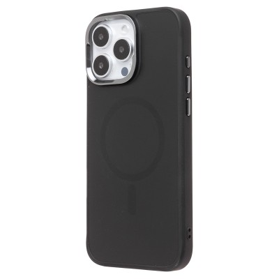 Чехол-накладка для Apple iPhone 16 Pro Max (галактический черный) SM023 SafeMag