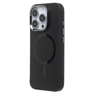 Чехол-накладка для Apple iPhone 16 Pro (галактический черный) SM023 SafeMag