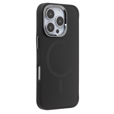 Чехол-накладка для Apple iPhone 16 Pro (галактический черный) SM023 SafeMag