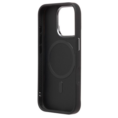 Чехол-накладка для Apple iPhone 16 Pro (галактический черный) SM023 SafeMag