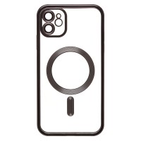 Чехол-накладка для Apple iPhone 11 (черный) SM027 SafeMag