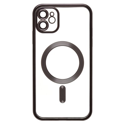 Чехол-накладка для Apple iPhone 11 (черный) SM027 SafeMag