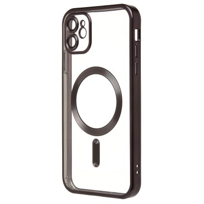 Чехол-накладка для Apple iPhone 11 (черный) SM027 SafeMag