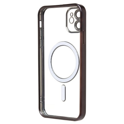 Чехол-накладка для Apple iPhone 11 (черный) SM027 SafeMag