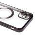 Чехол-накладка для Apple iPhone 11 (черный) SM027 SafeMag