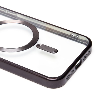 Чехол-накладка для Apple iPhone 11 (черный) SM027 SafeMag