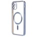 Чехол-накладка для Apple iPhone 11 (голубой) SM027 SafeMag
