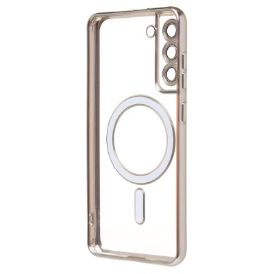 Чехол-накладка для Samsung Galaxy S21FE (серебристый) SM027 SafeMag Чехол-накладка для Samsung Galaxy S21FE (серебристый) SM027 SafeMag