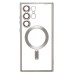 Чехол-накладка для Samsung Galaxy S23 Ultra (серебристый) SM027 SafeMag