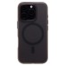 Чехол-накладка для Apple iPhone 16 Pro (черный/матово-прозрачный) SM038 SafeMag