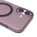 Чехол-накладка для Apple iPhone 16 (черный/матово-прозрачный) SM038 SafeMag