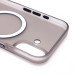Чехол-накладка для Apple iPhone 16 (черный/матово-прозрачный) SM038 SafeMag