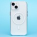Чехол-накладка для Apple iPhone 15 (прозрачный) SM039 SafeMag