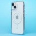 Чехол-накладка для Apple iPhone 15 (прозрачный) SM039 SafeMag