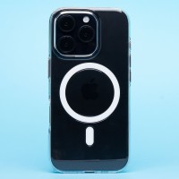 Чехол-накладка для Apple iPhone 16 Pro (прозрачный) SM039 SafeMag