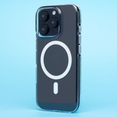 Чехол-накладка для Apple iPhone 16 Pro (прозрачный) SM039 SafeMag