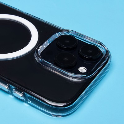 Чехол-накладка для Apple iPhone 16 Pro (прозрачный) SM039 SafeMag