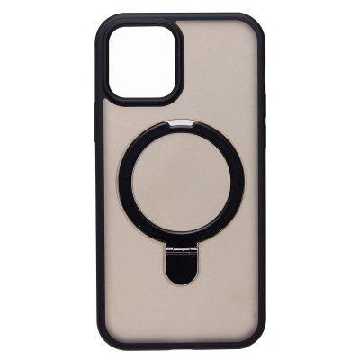 Чехол-накладка для iPhone 12 Pro (черный) - SM088 SafeMag
