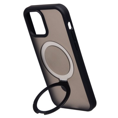 Чехол-накладка для iPhone 12 Pro (черный) - SM088 SafeMag