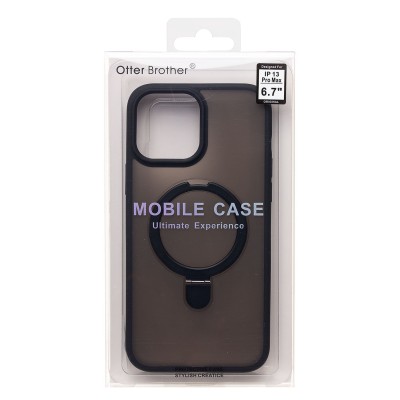 Чехол-накладка для Apple iPhone 13 Pro Max (черный) - SM088 SafeMag