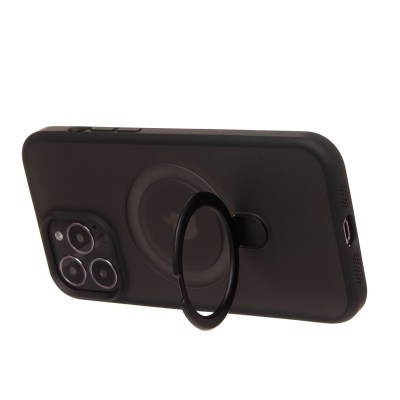 Чехол-накладка для Apple iPhone 13 Pro Max (черный) - SM088 SafeMag