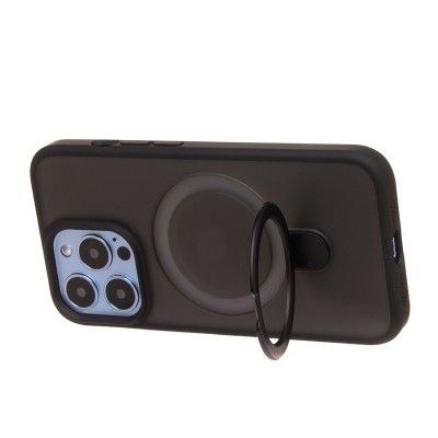 Чехол-накладка для Apple iPhone 13 Pro (черный) - SM088 SafeMag