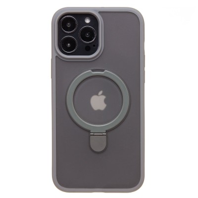 Чехол-накладка для Apple iPhone 14 Pro Max (серый) - SM088 SafeMag